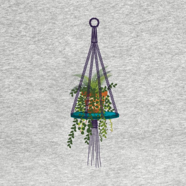 Macrame plant hanger by Mgcn